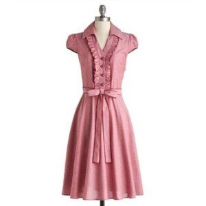 O'sher - Modcloth Retro Pink Heart Dress